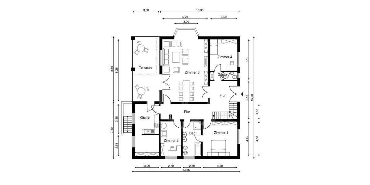 Grundriss EG