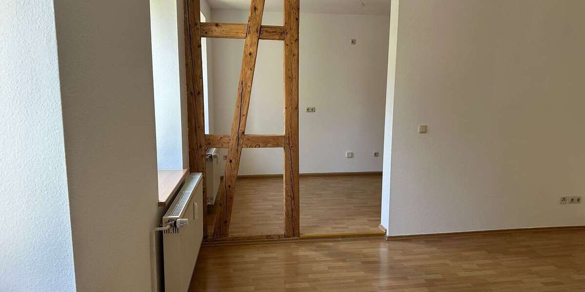 Wohnzimmer mit Küche