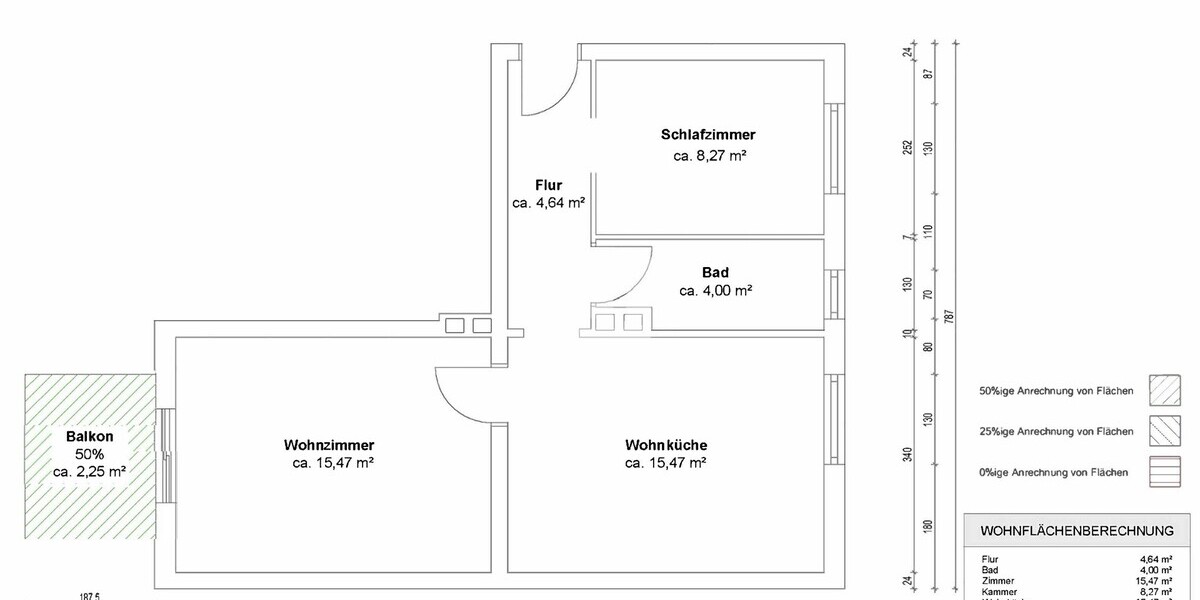Wohnungsgrundriss