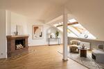 LICHTDURCHFLUTETES WOHNEN MIT KAMIN - Dachgeschoßwohnung Böblingen Dagersheim | Angebot:27159717