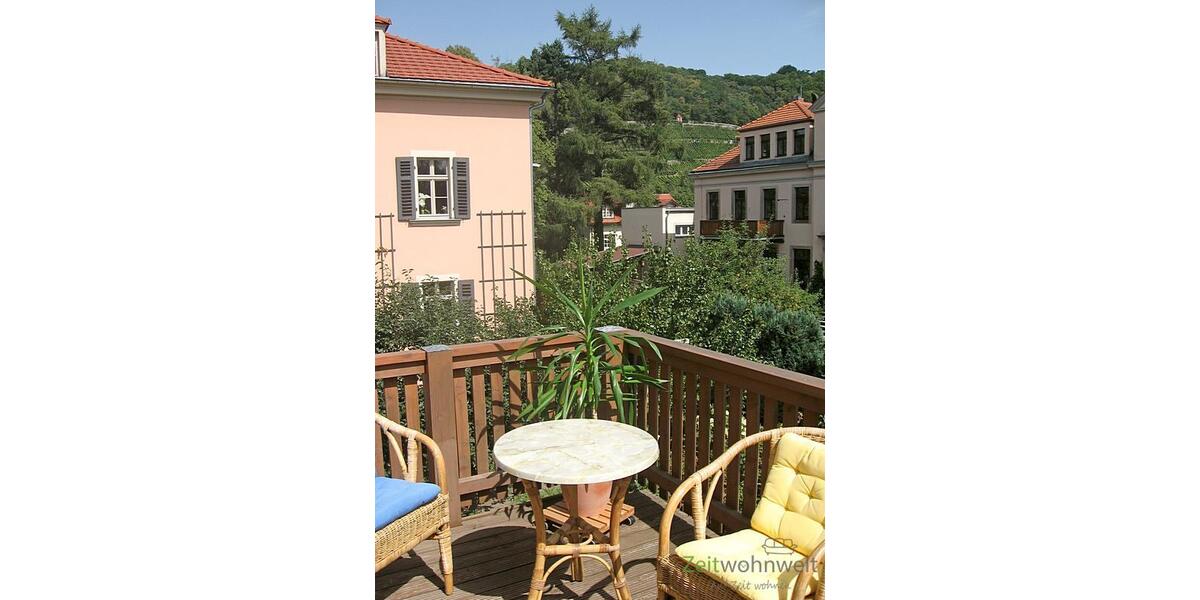 sonniger Balkon