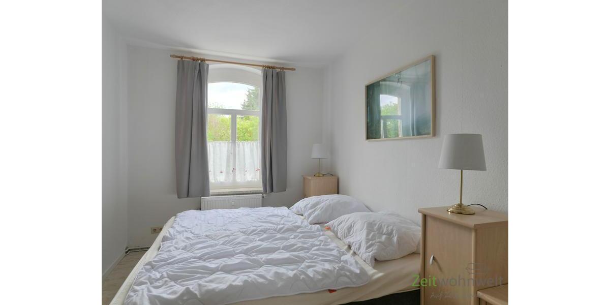 Blick ins Schlafzimmer