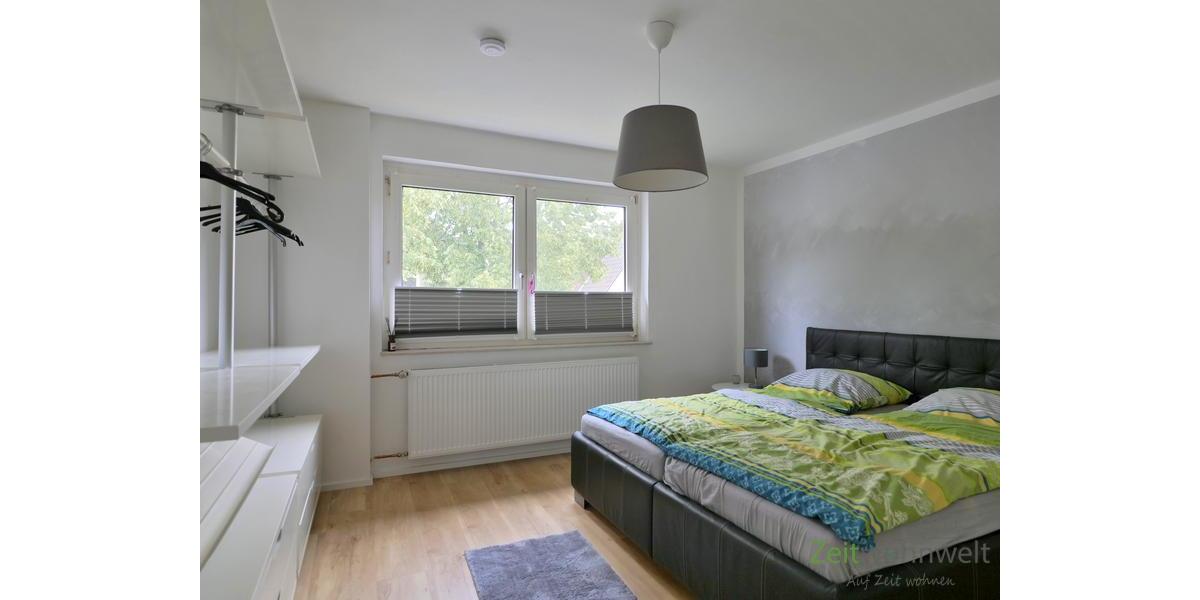 Blick ins Schlafzimmer