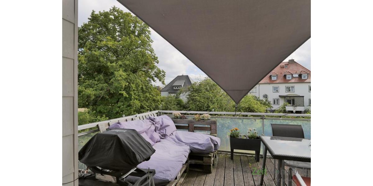 Dachmöbel und Grill