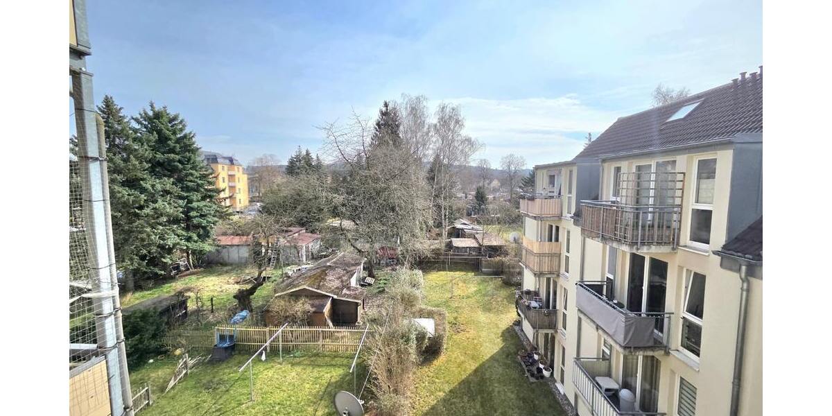 Ausblick vom Schlafzimmer