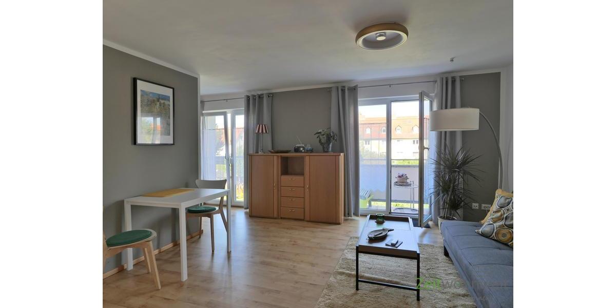(EF0536_M) Erfurt: Ilversgehofen, neu möblierte 2-Zimmer-Wohnung mit Balkon in der Tiergartensiedlung - Etagenwohnung Erfurt Ilversgehofen | Angebot:26633490