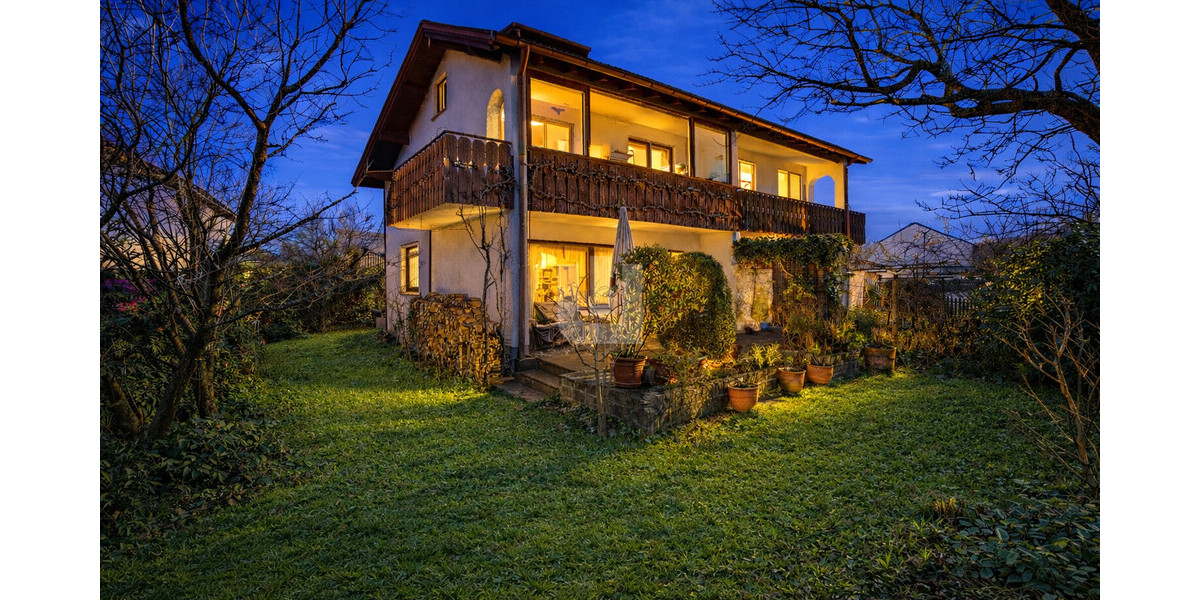 Außenansicht Abendstimmung