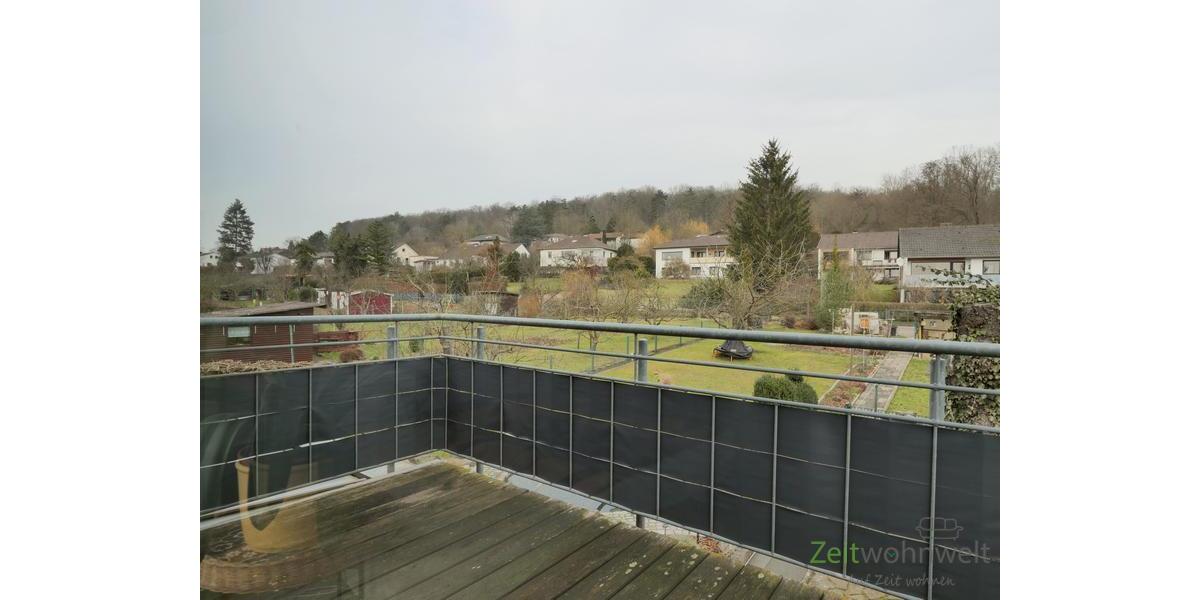 Balkonausblick im Februar