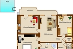 Wohntraum in Augsburg-Bärenkeller Ein- oder Zweifamilienhaus mit Pool - Zweifamilienhaus Augsburg / Bärenkeller Bärenkeller | Angebot:27312622