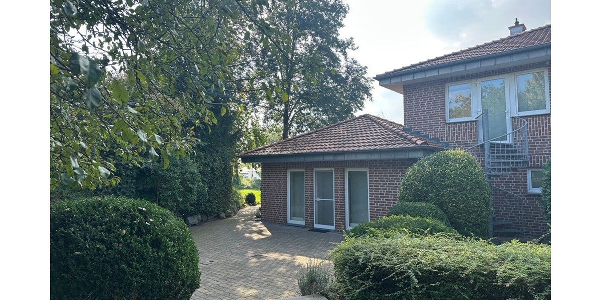 Zugang in den Garten vom Obergeschoss