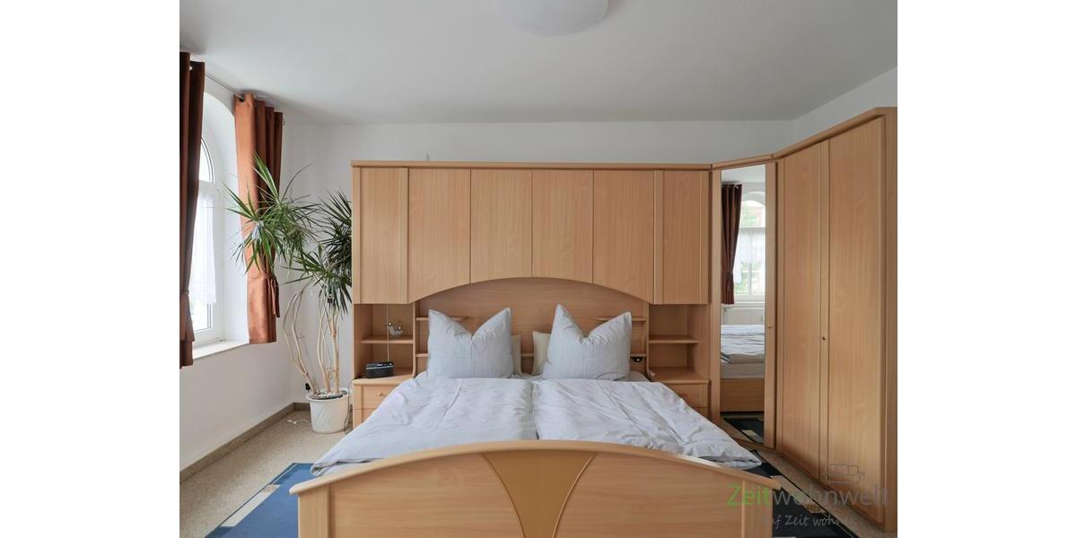 Blick ins Schlafzimmer
