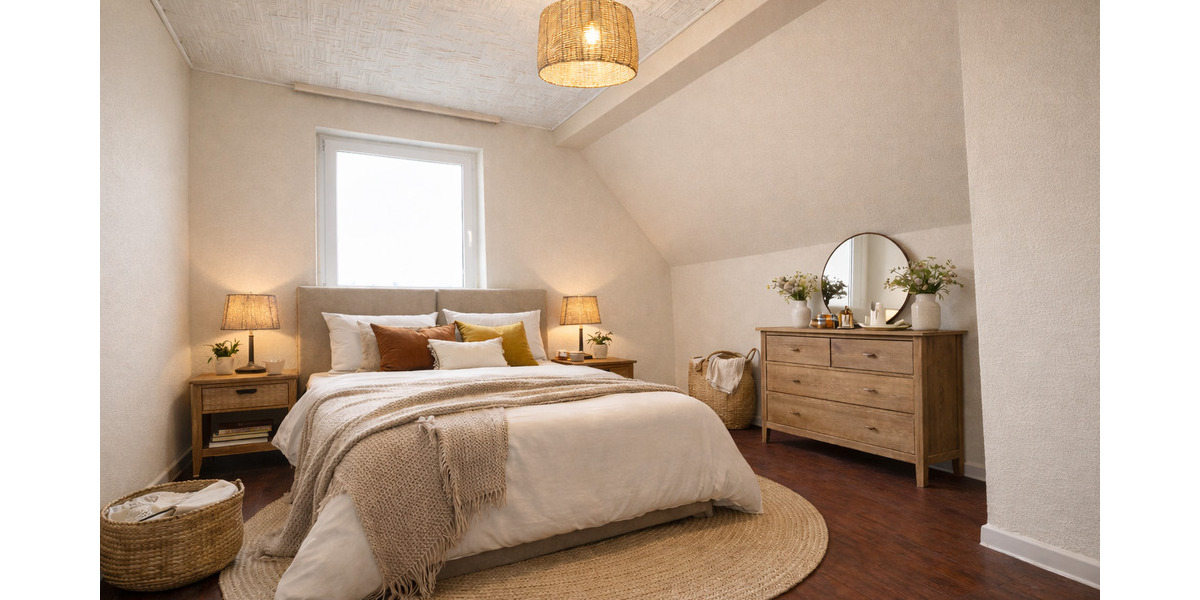 Einrichtungsbeispiel Schlafzimmer