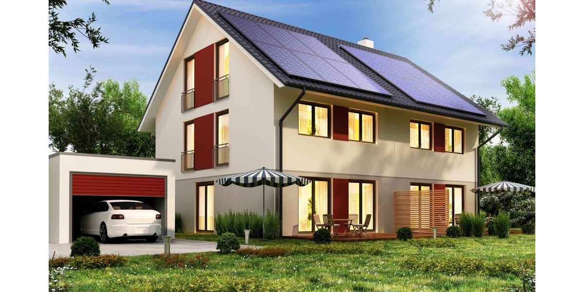 Illstration Doppelhaus