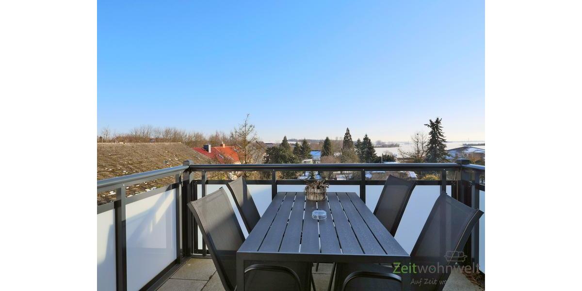Balkonausblick im Januar