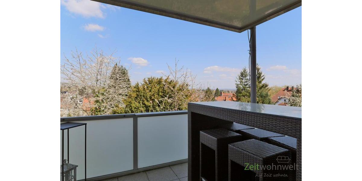 überdachter Balkon