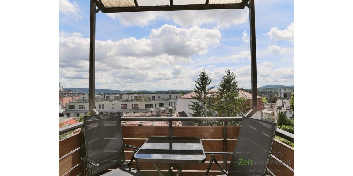 Blick auf den Balkon