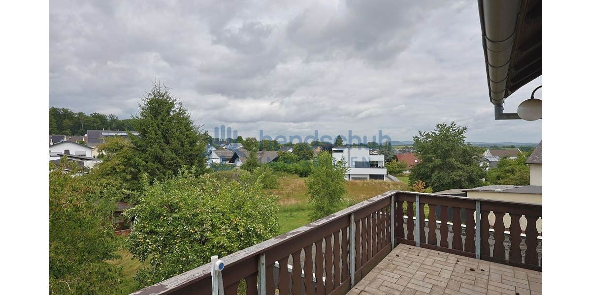Ausblick Balkon hinten
