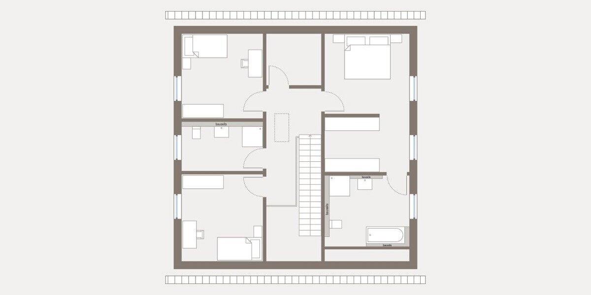 Grundriss Obergeschoss