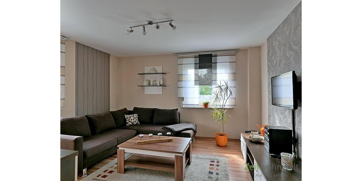 (EF0845_M) Zwickau: Weißenborn, modern möblierte 3-Zimmer-Wohnung in ruhiger Wohnlage, WLAN und Service inklusive - Etagenwohnung Zwickau Weißenborn | Angebot:27157369
