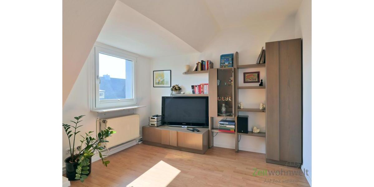 (EF1225_M) Kassel-Stadt: Fasanenhof, preiswerte möblierte Dachwohnung in einem ruhigen Haus mit Garten - Etagenwohnung Kassel Fasanenhof | Angebot:27157324