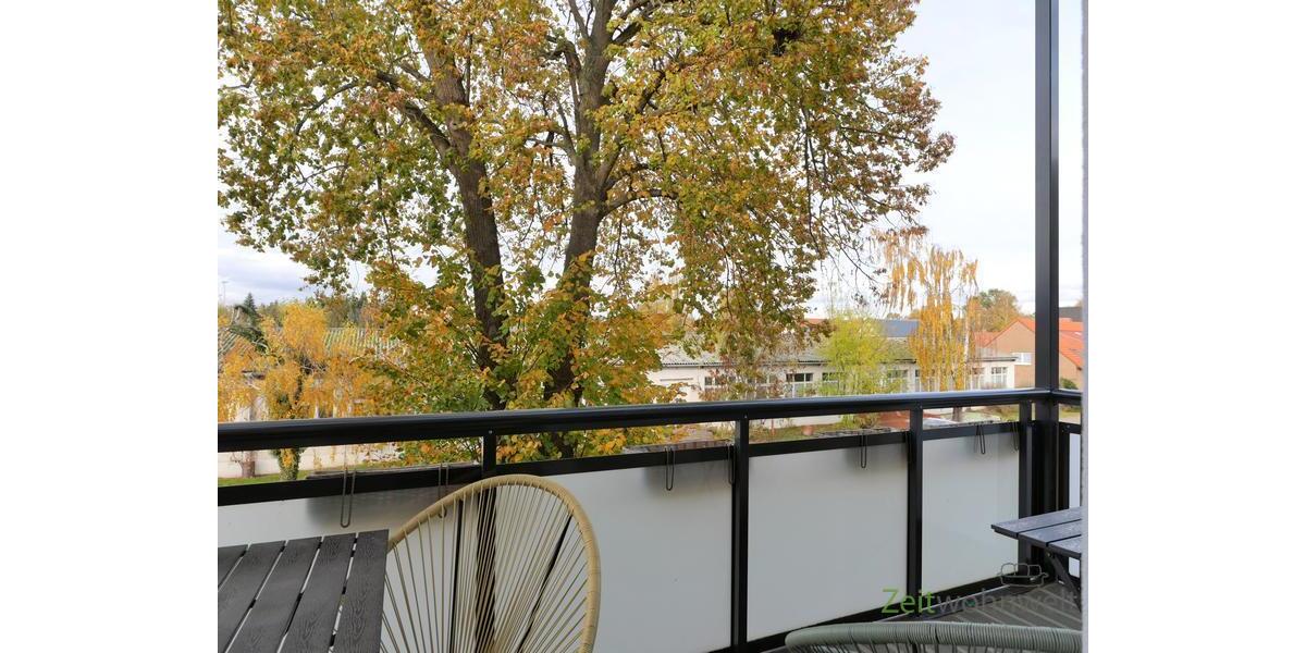 Blick vom Balkon