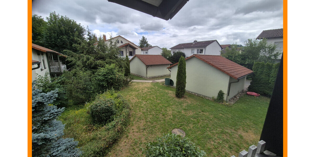 Aussicht vom Balkon