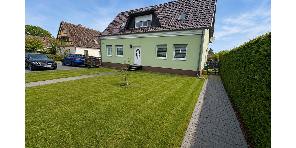 Faktor 15 – Kapitalanlage nahe Berlin saniertes Zweifamilienhaus in Steinbeck inkl. Gartenbereich! - Zweifamilienhaus Steinbeck Steinbeck | Angebot:27157430