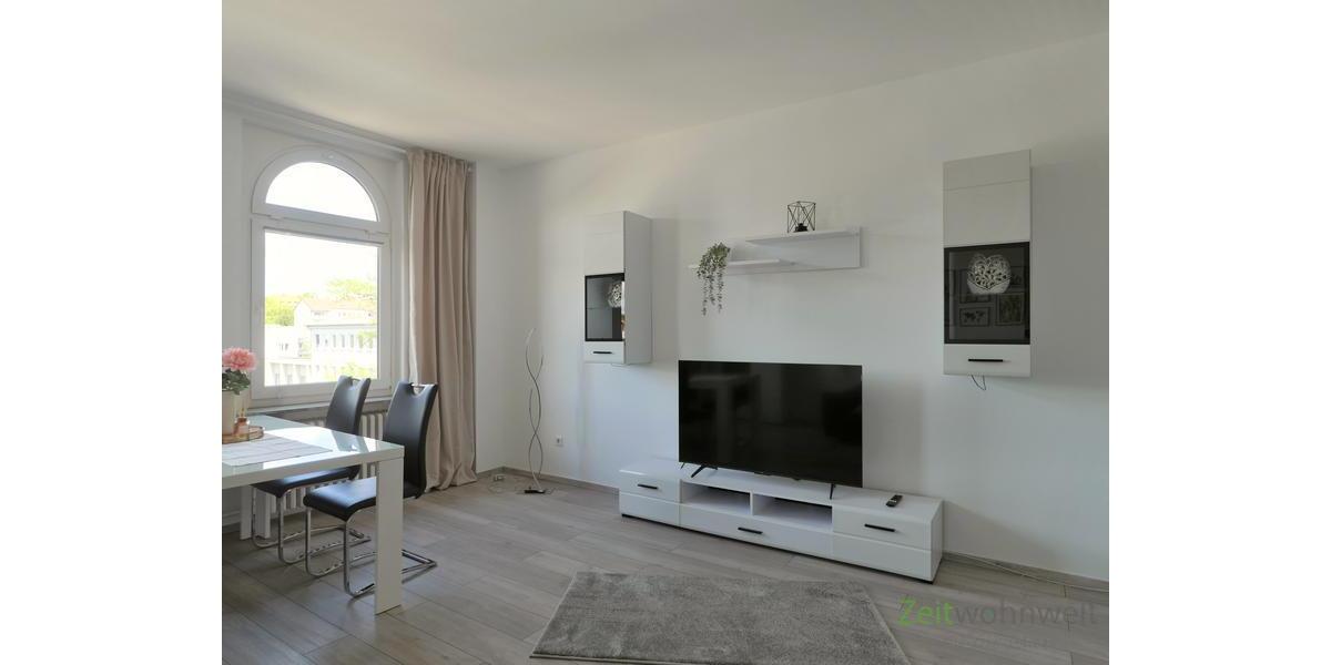 moderne Schrankwand und TV