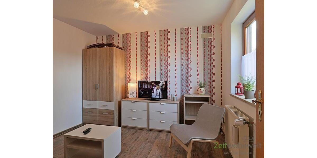 (EF0366_M) Ilmenau: Wümbach, möbliertes Mini-Apartment mit Sitzecke im Garten, ruhige Wohnlage, Netflix und WLAN inkl. - Etagenwohnung Ilmenau Wümbach | Angebot:26548585