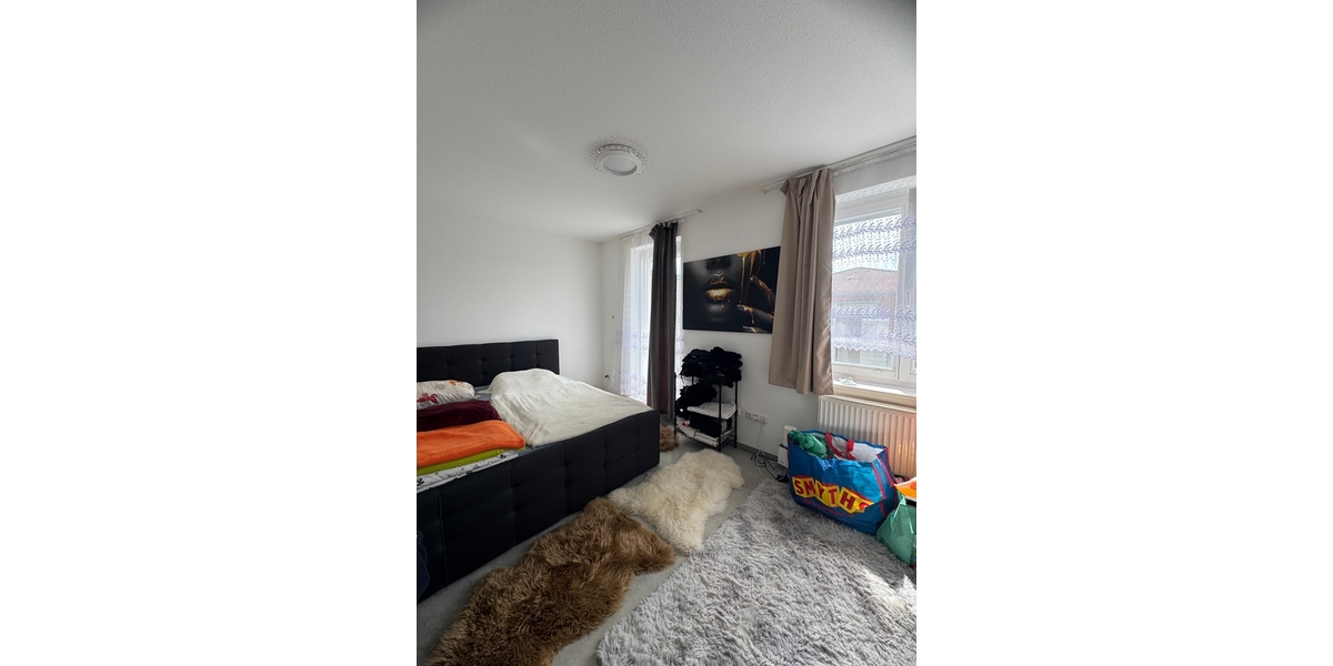 Schlafzimmer mit Balkon