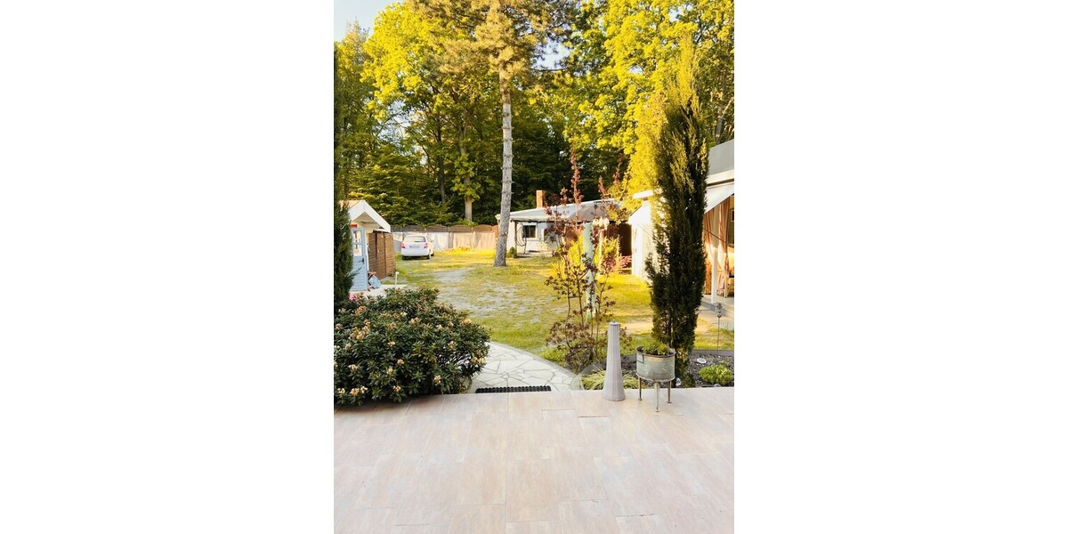 Blick in Richtung Garten
