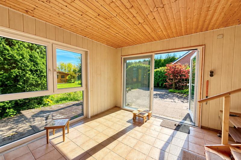 Blick zur Terrasse