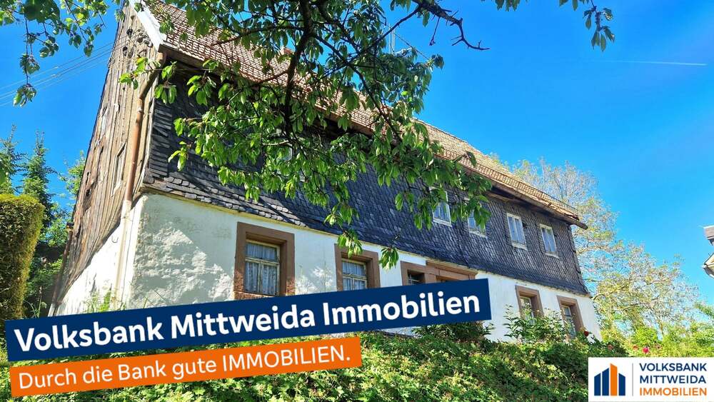 Sanierungsbedürftiges Fachwerkhaus in ruhiger Südhanglage! - Bauernhaus, Landhaus Lichtenau Garnsdorf | Angebot:20201268