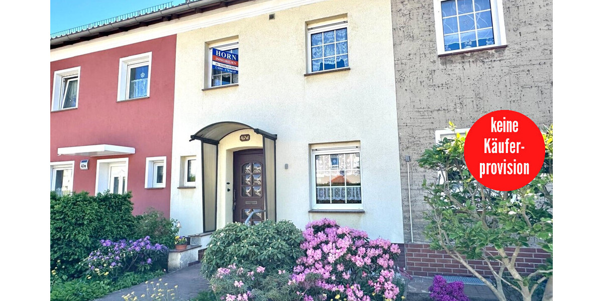 HORN IMMOBILIEN ++ gepflegtes Reihenmittelhaus in Ueckermmünde, nur ca. 1 km vom Strand entfernt - Reihenhaus Ueckermünde / Bellin Bellin | Angebot:27261636
