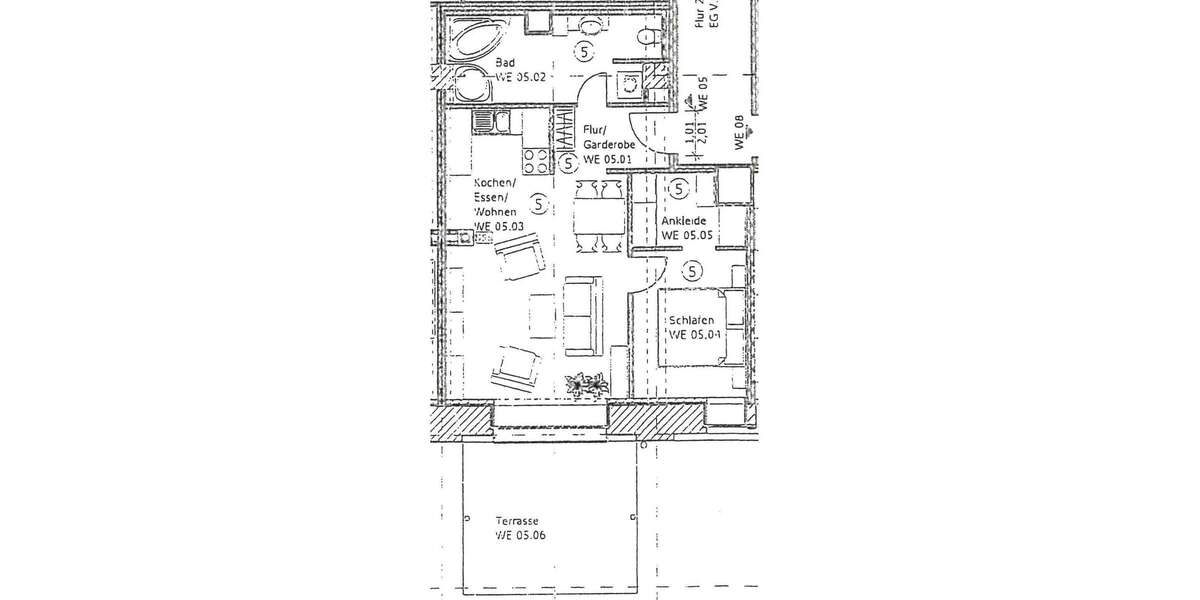 Grundriss Wohnung 5