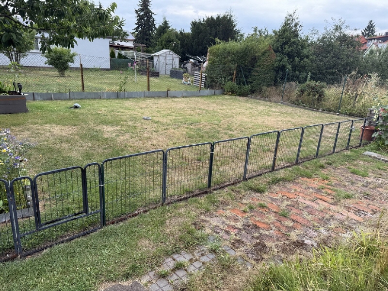 Garten am Grundstück