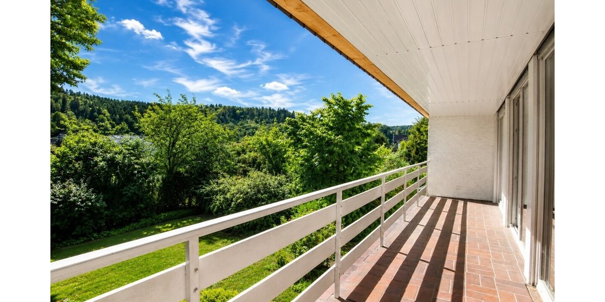 Balkon Sicht