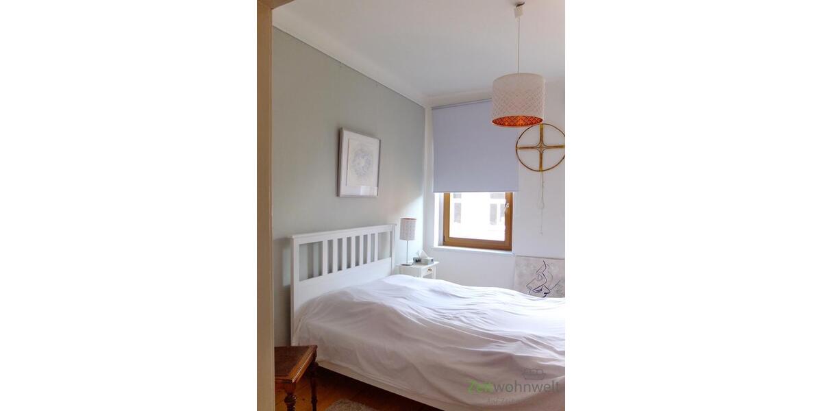Blick ins Schlafzimmer