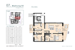 Großzügige helle Wohnung im KFW 40 Sparhaus Trier mit Top Verkehranbindung Luxemburg - Etagenwohnung Trier Feyen-Weismark | Angebot:26373076