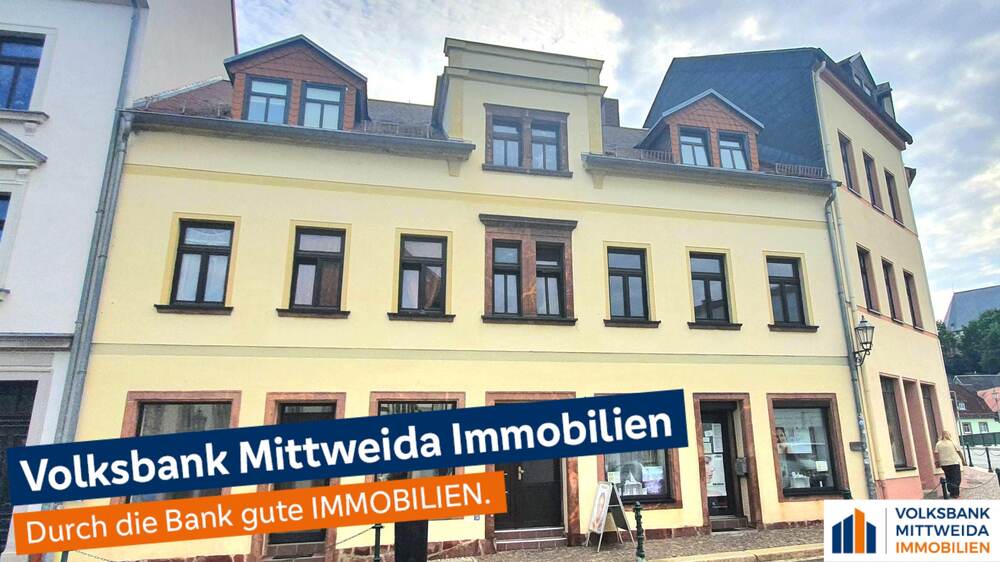 Vollvermietet! Wohn- und Geschäftshaus in zentraler Lage von Penig! Attraktives Anlageobjekt! - Mehrfamilienhaus, Wohnhaus Penig | Angebot:18448186