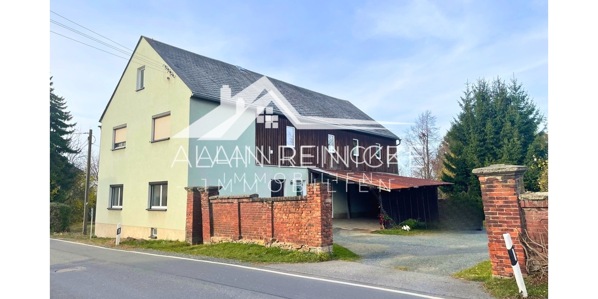 Bauernhaus mit 3 Wohnungen mit xxl-Grundstück - Mehrfamilienhaus, Wohnhaus Großschirma | Angebot:24119436
