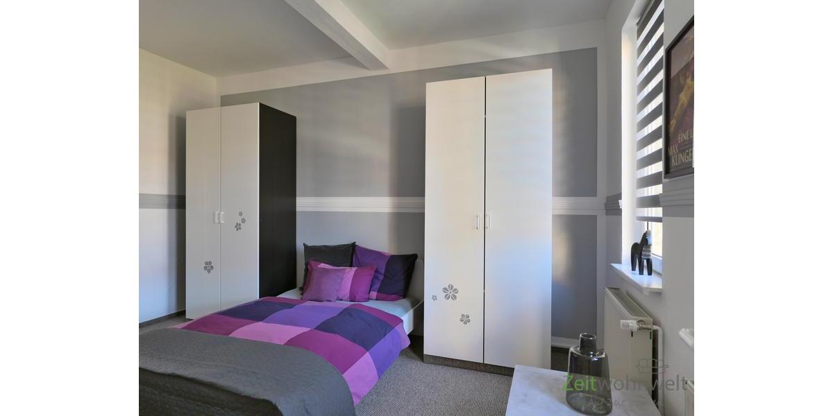 Blick ins Schlafzimmer