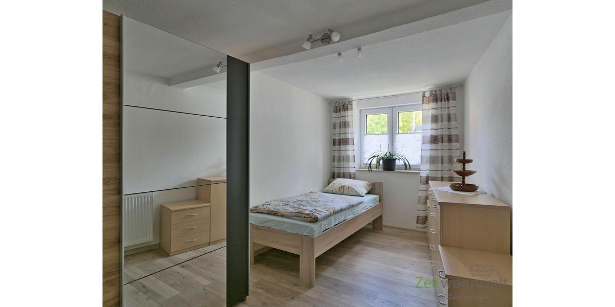 Blick ins Schlafzimmer
