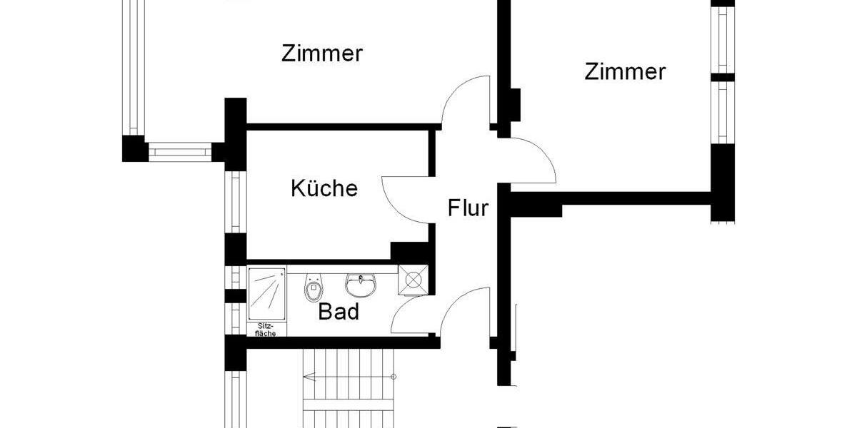 2-Zimmer-Wohnung