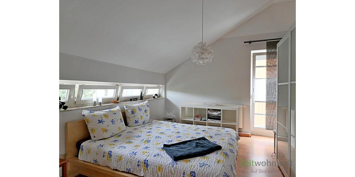 Doppelbett im Schlafzimmer