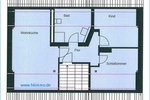 3-Raumwohnung unterm Dach in KöthenAnhalt - Einbauküche ist dabei - Etagenwohnung Köthen | Angebot:25568880