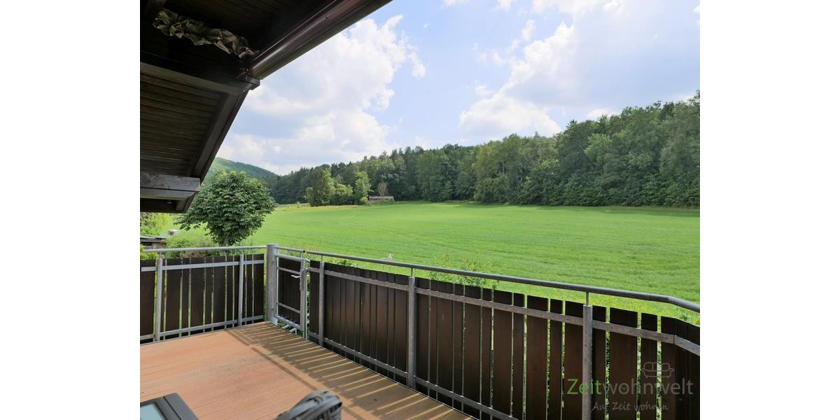 Balkonausblick nach links