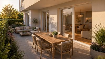 NEUBAU MIT GROßZÜGIGER TERRASSE IN TOPLAGE - Terrassenwohnung Trostberg | Angebot:27147809