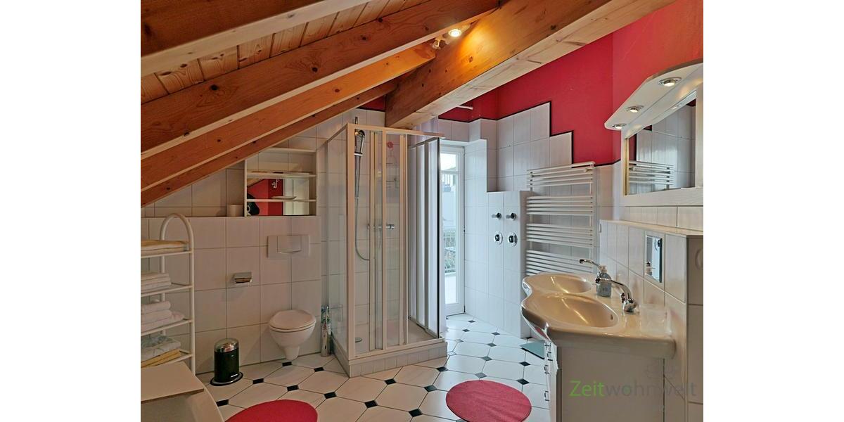 Duche und WC im Bad