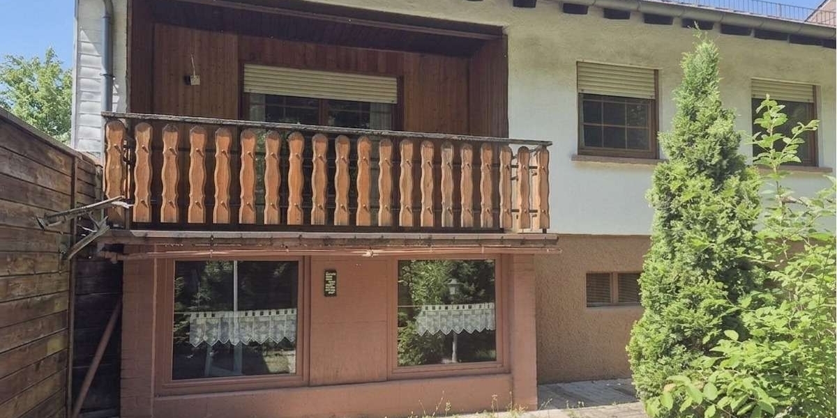 Rückansicht Haus